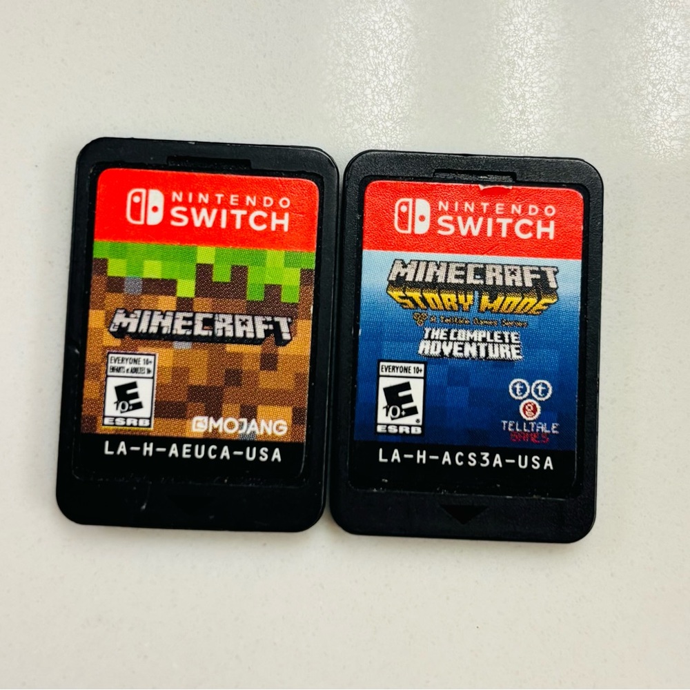 Nintendo Switch Minecraft Game Set